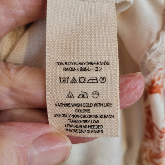 Free People Sunset Dreams boho tunic top - M.        D24 - Picture 12 of 13